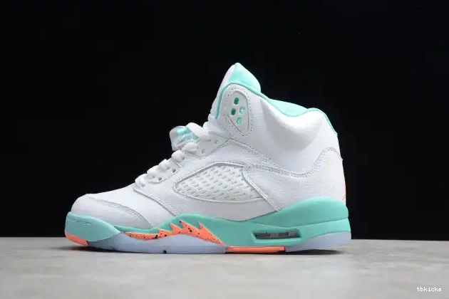 Rep TBK Jordan GS Aqua Air 5 440892-100 Light 0602